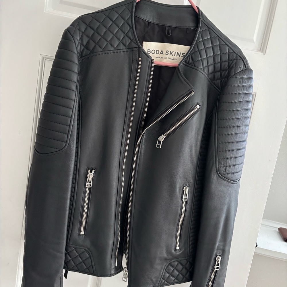 BODA SKINS AXL MENS LEATHER JACKET
